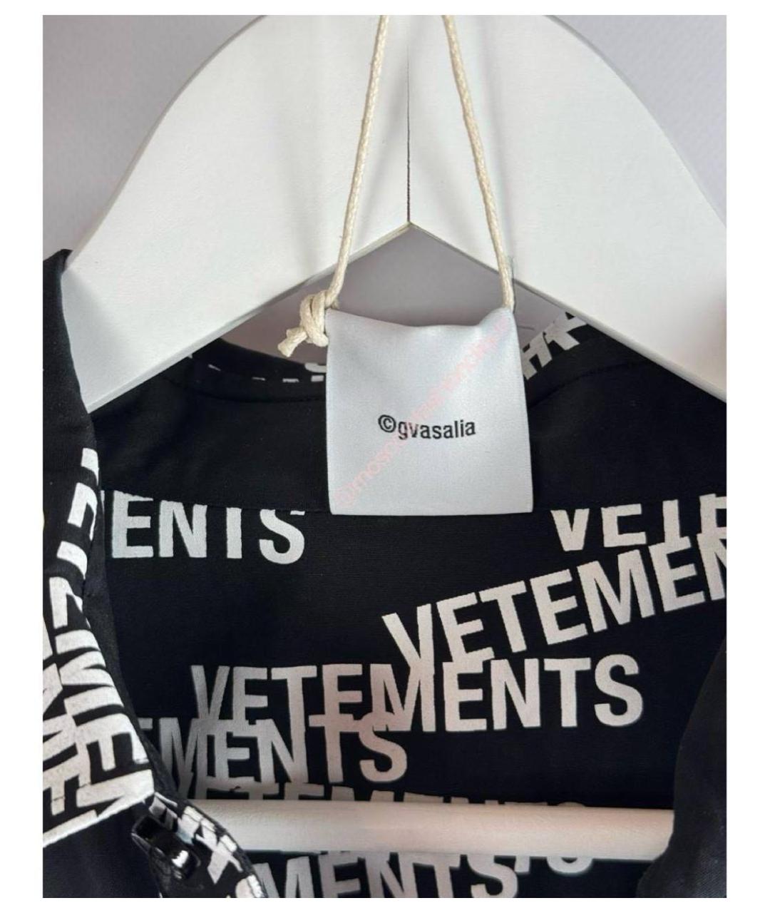 VETEMENTS Мульти хлопковая рубашка, фото 7