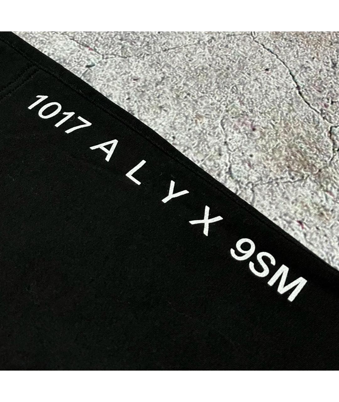 1017 ALYX 9SM Черные хлопковые повседневные брюки, фото 3