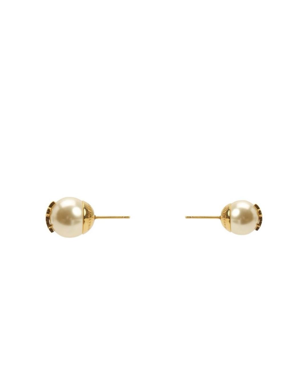 SAINT LAURENT Золотые серьги, фото 2