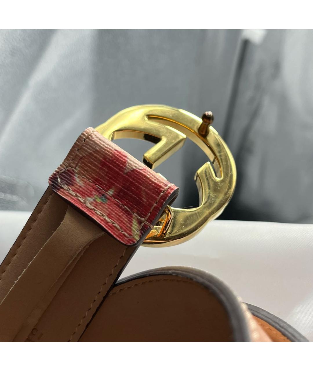 GUCCI Мульти кожаный ремень, фото 5