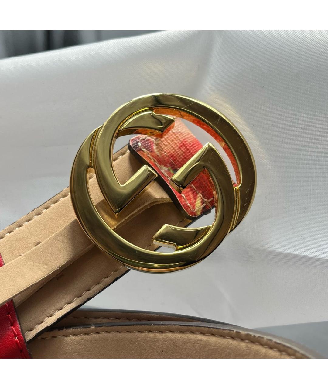 GUCCI Мульти кожаный ремень, фото 3