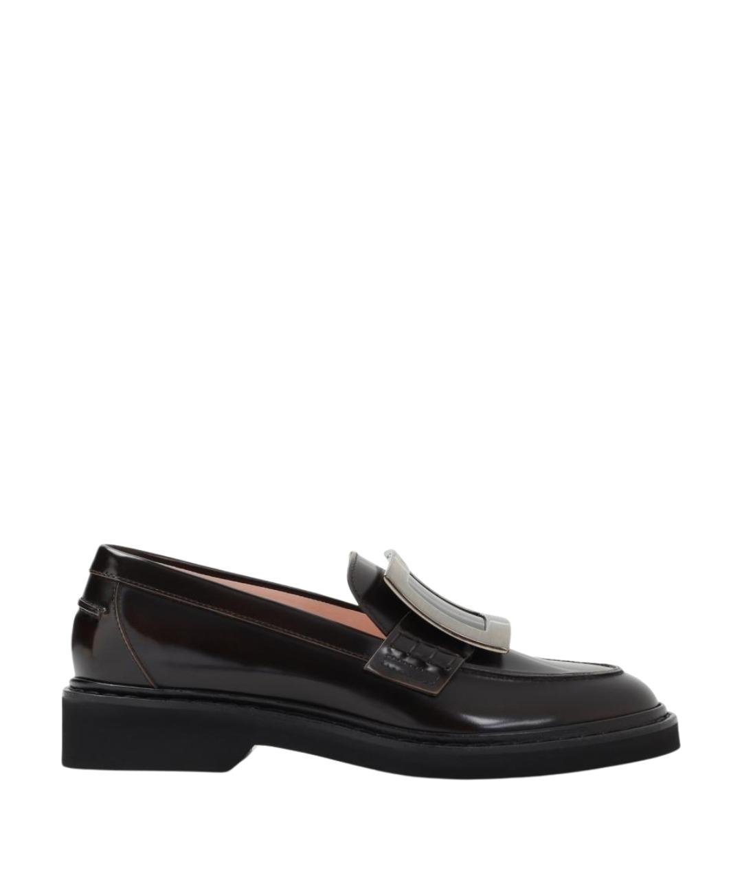 ROGER VIVIER Черные лоферы из лакированной кожи, фото 1