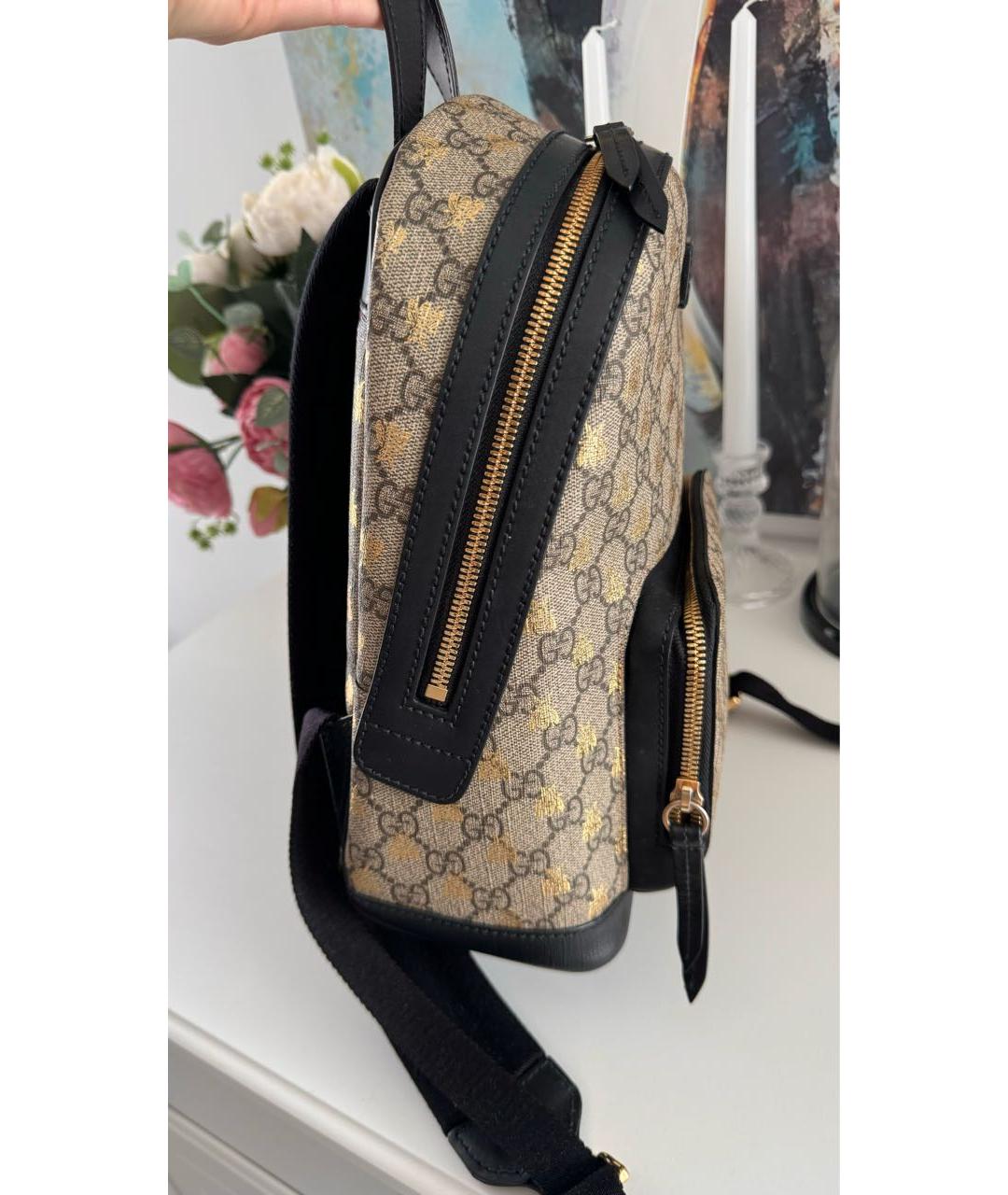 GUCCI Бежевый рюкзак, фото 2