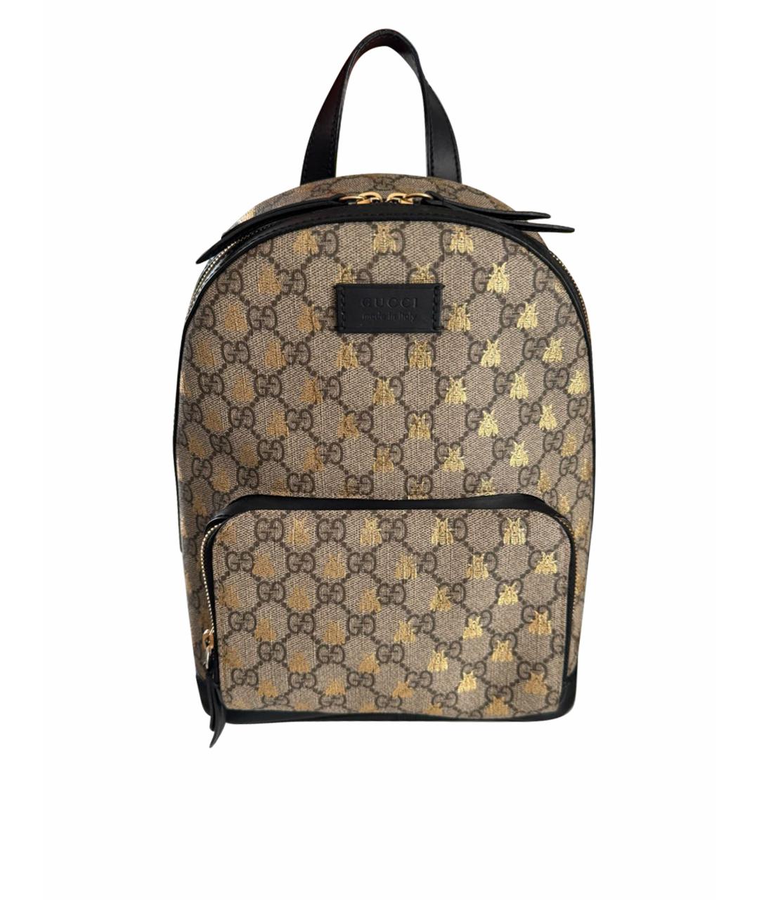GUCCI Бежевый рюкзак, фото 1