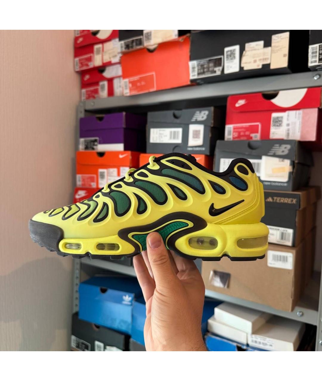 NIKE Желтые низкие кроссовки / кеды, фото 9