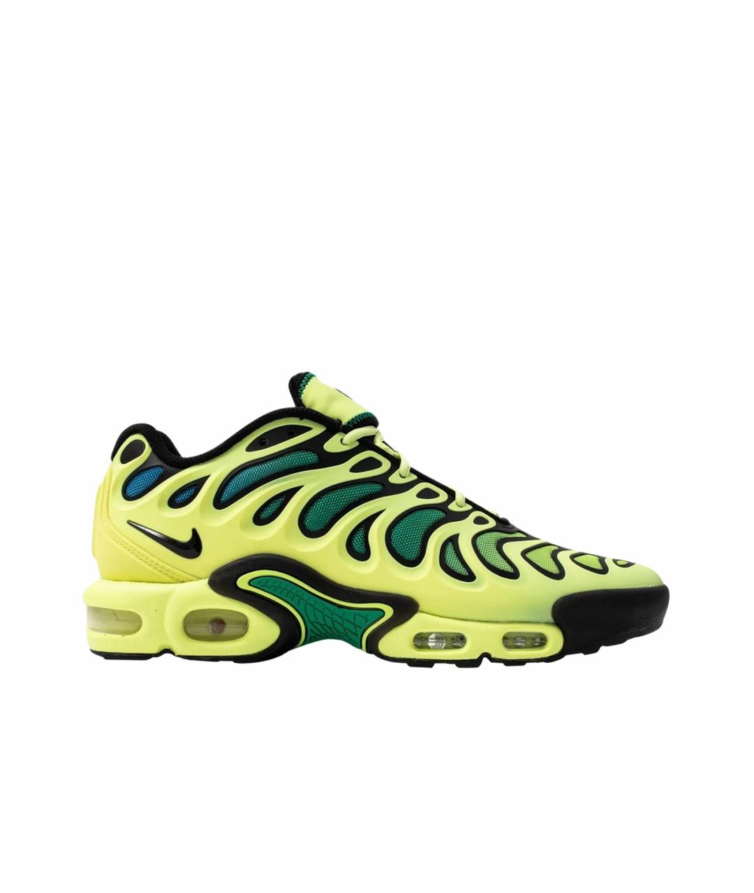 NIKE Желтые низкие кроссовки / кеды, фото 1