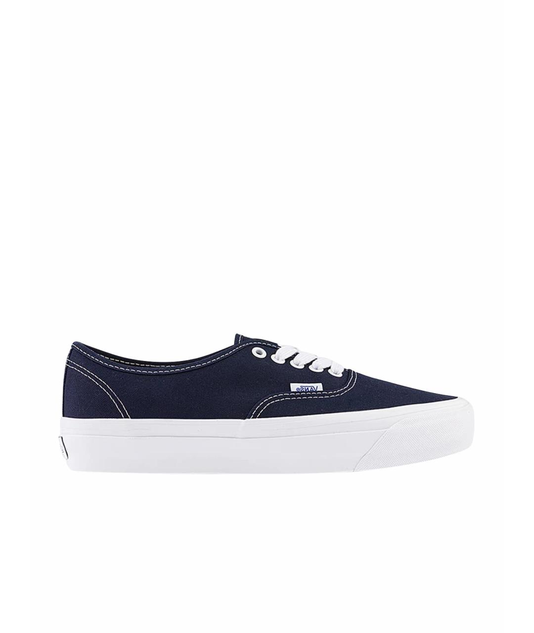 VANS Темно-синие текстильные низкие кроссовки / кеды, фото 5