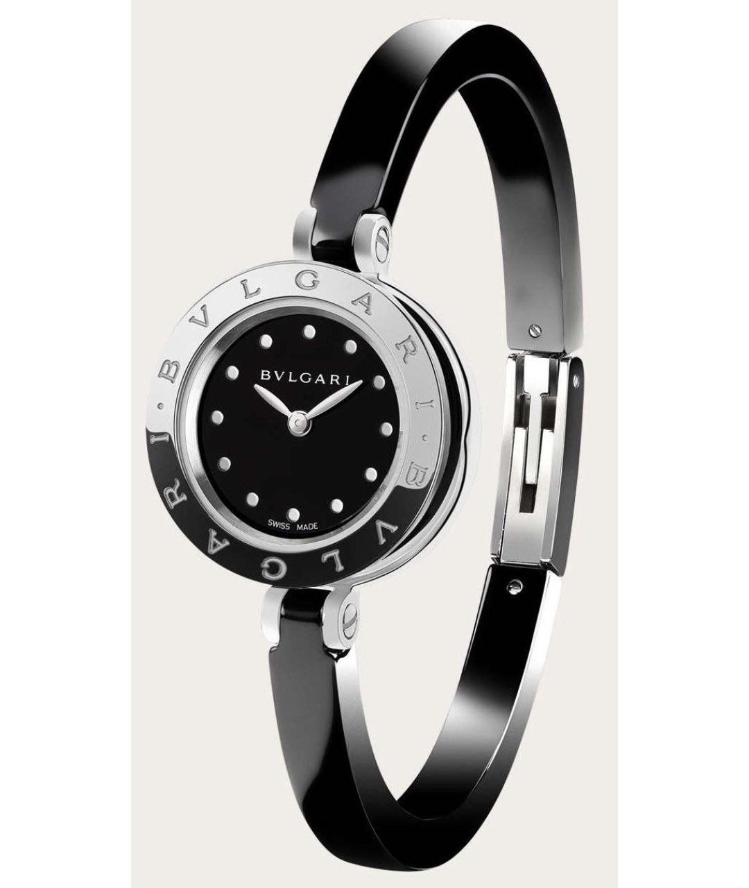 BVLGARI Черные часы, фото 9