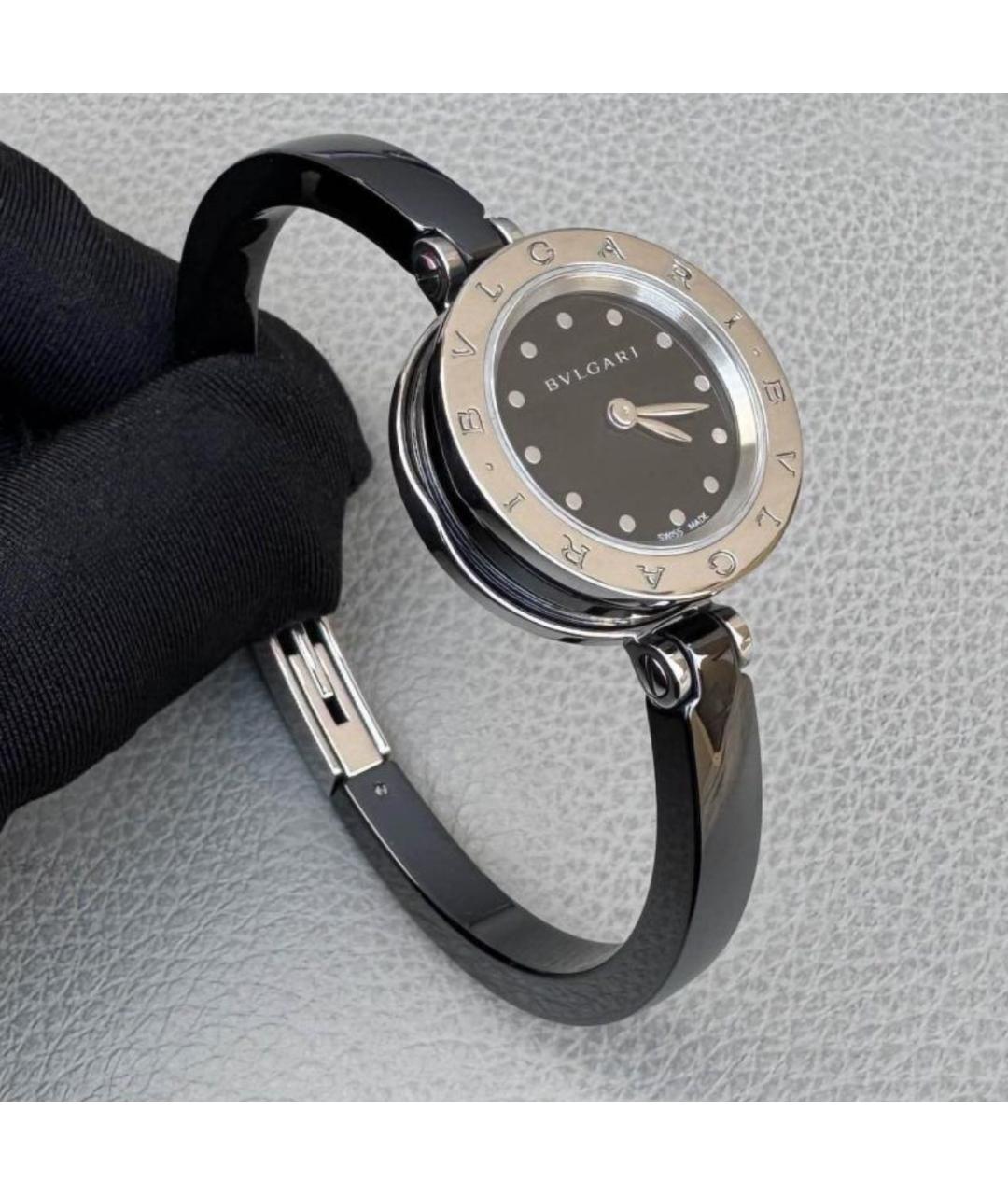 BVLGARI Черные часы, фото 5
