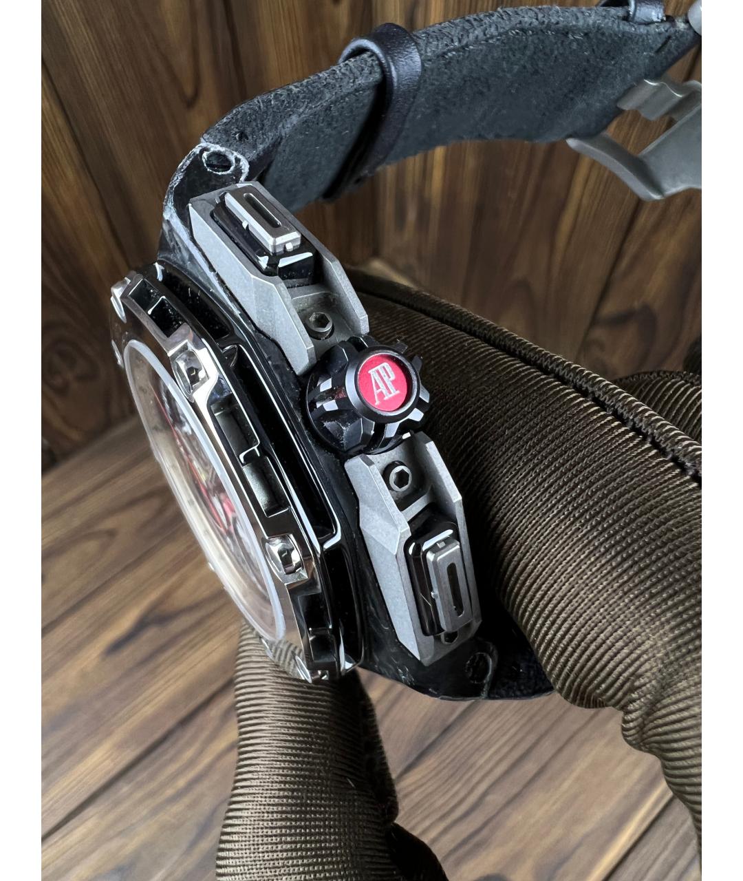 Audemars Piguet Серебряные керамические часы, фото 4