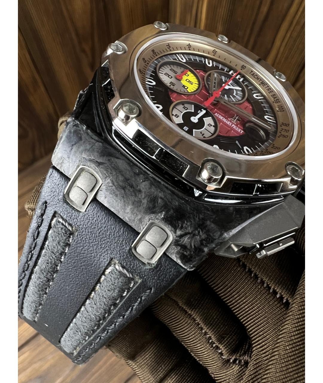 Audemars Piguet Серебряные керамические часы, фото 6