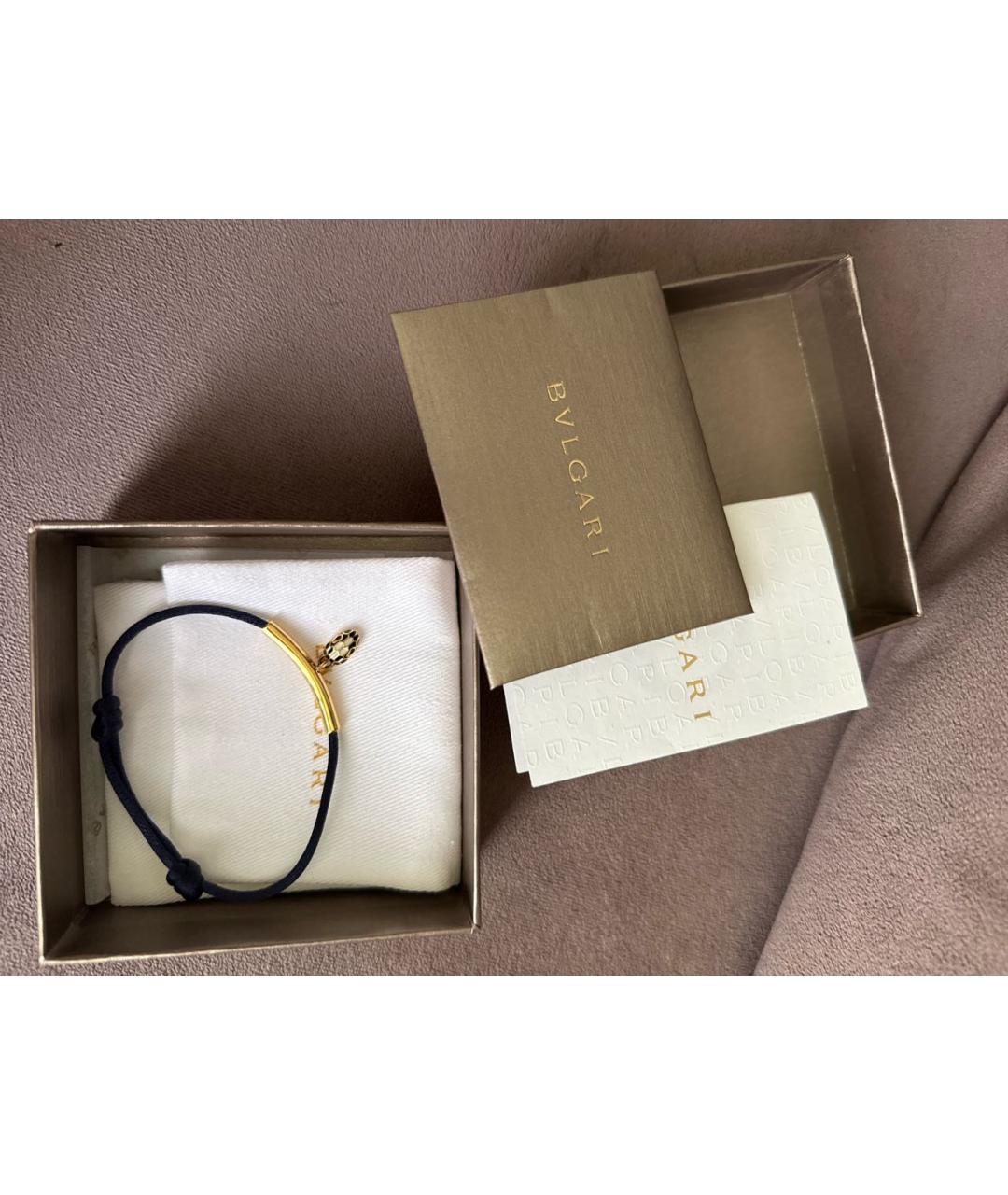 BVLGARI Темно-синий браслет, фото 5