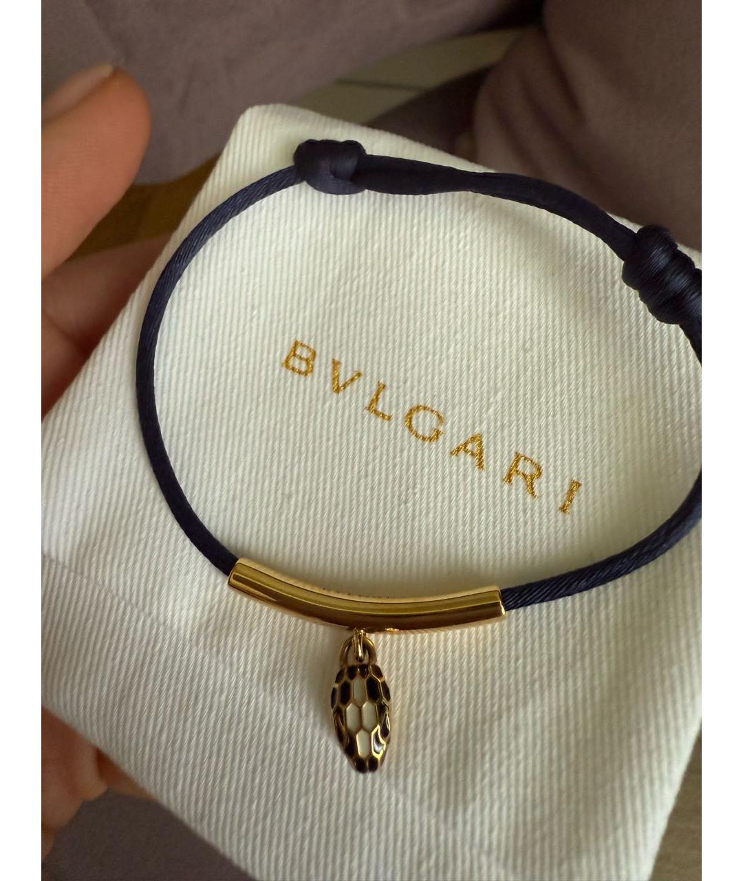 BVLGARI Темно-синий браслет, фото 3