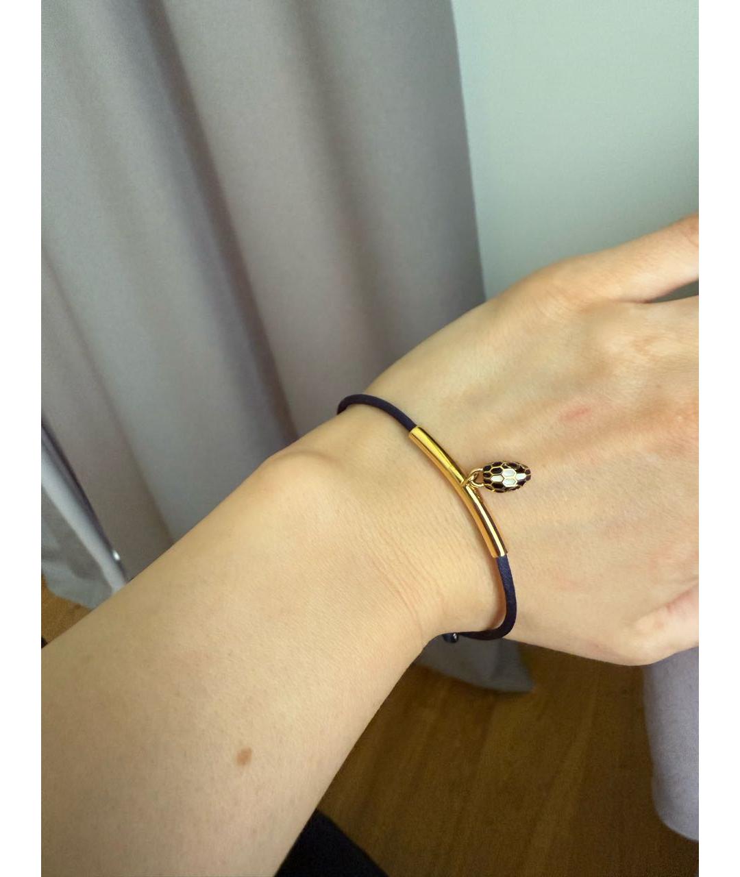 BVLGARI Темно-синий браслет, фото 4