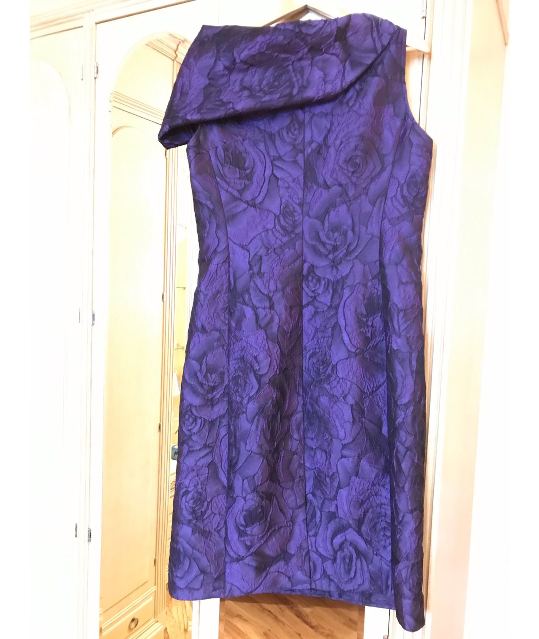 ARMANI COLLEZIONI Фиолетовое повседневное платье, фото 2