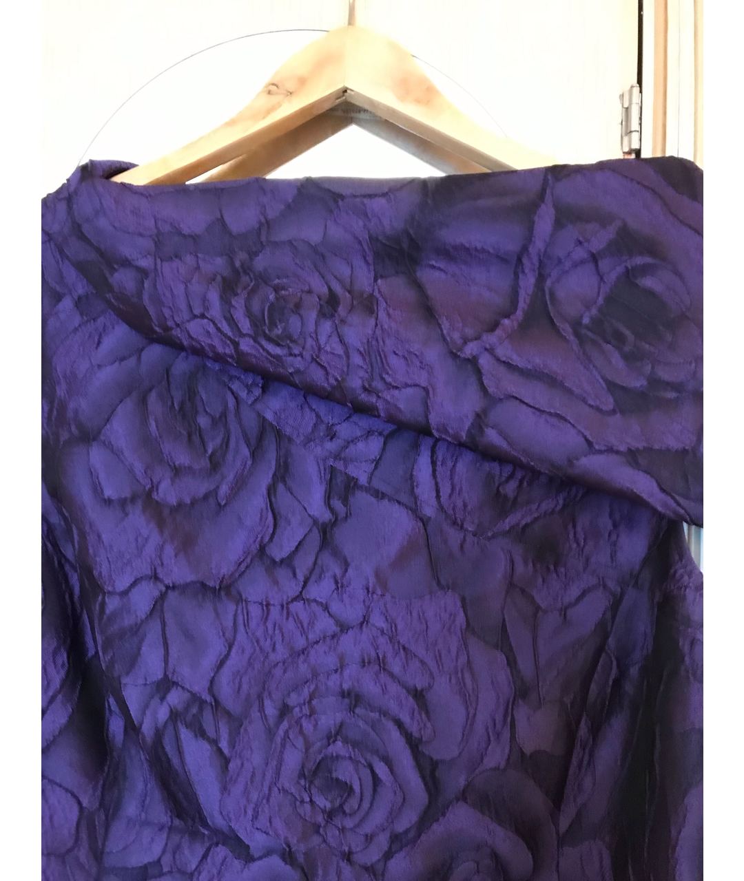 ARMANI COLLEZIONI Фиолетовое повседневное платье, фото 4