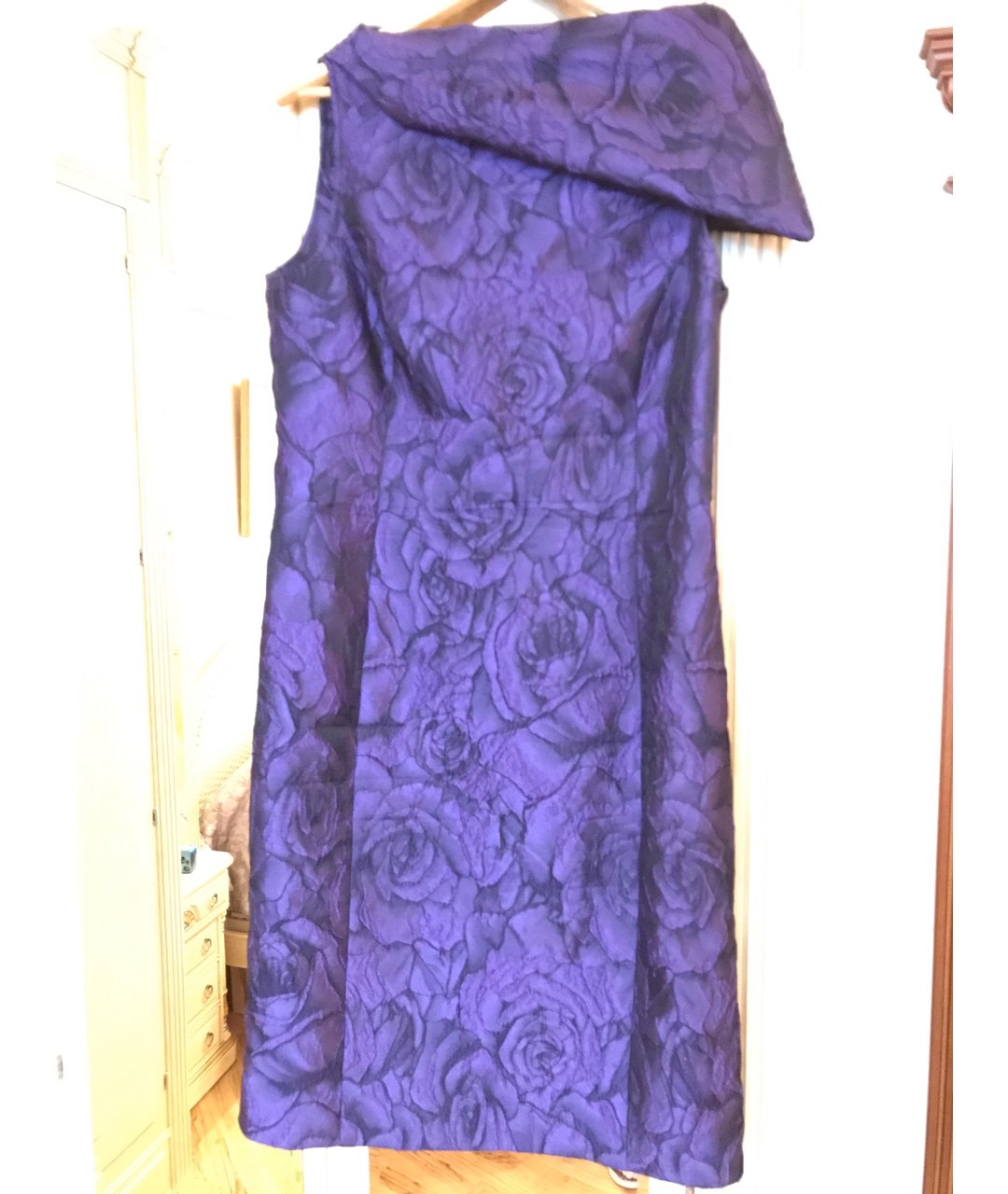 ARMANI COLLEZIONI Фиолетовое повседневное платье, фото 5