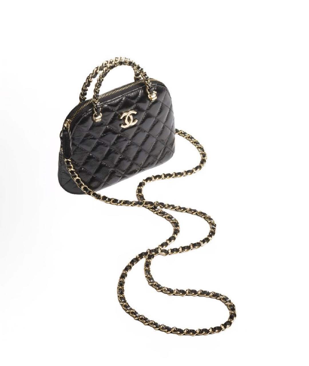CHANEL Черная сумка через плечо, фото 2