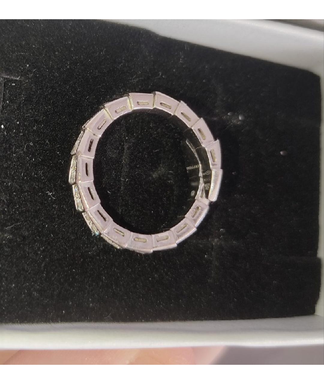 BVLGARI Кольцо из белого золота, фото 6
