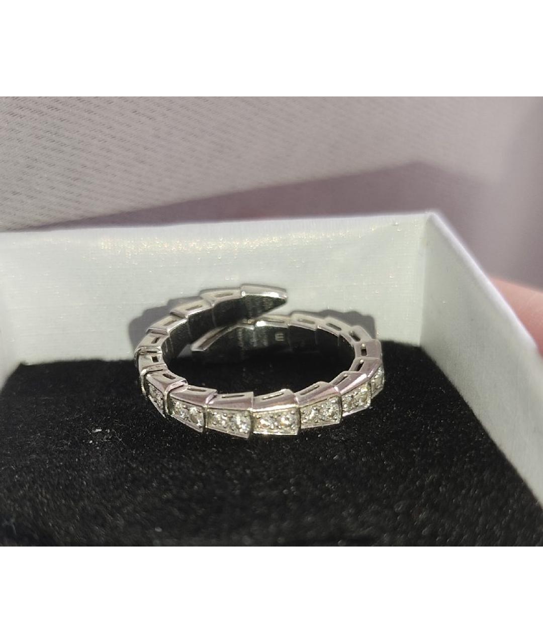 BVLGARI Кольцо из белого золота, фото 7