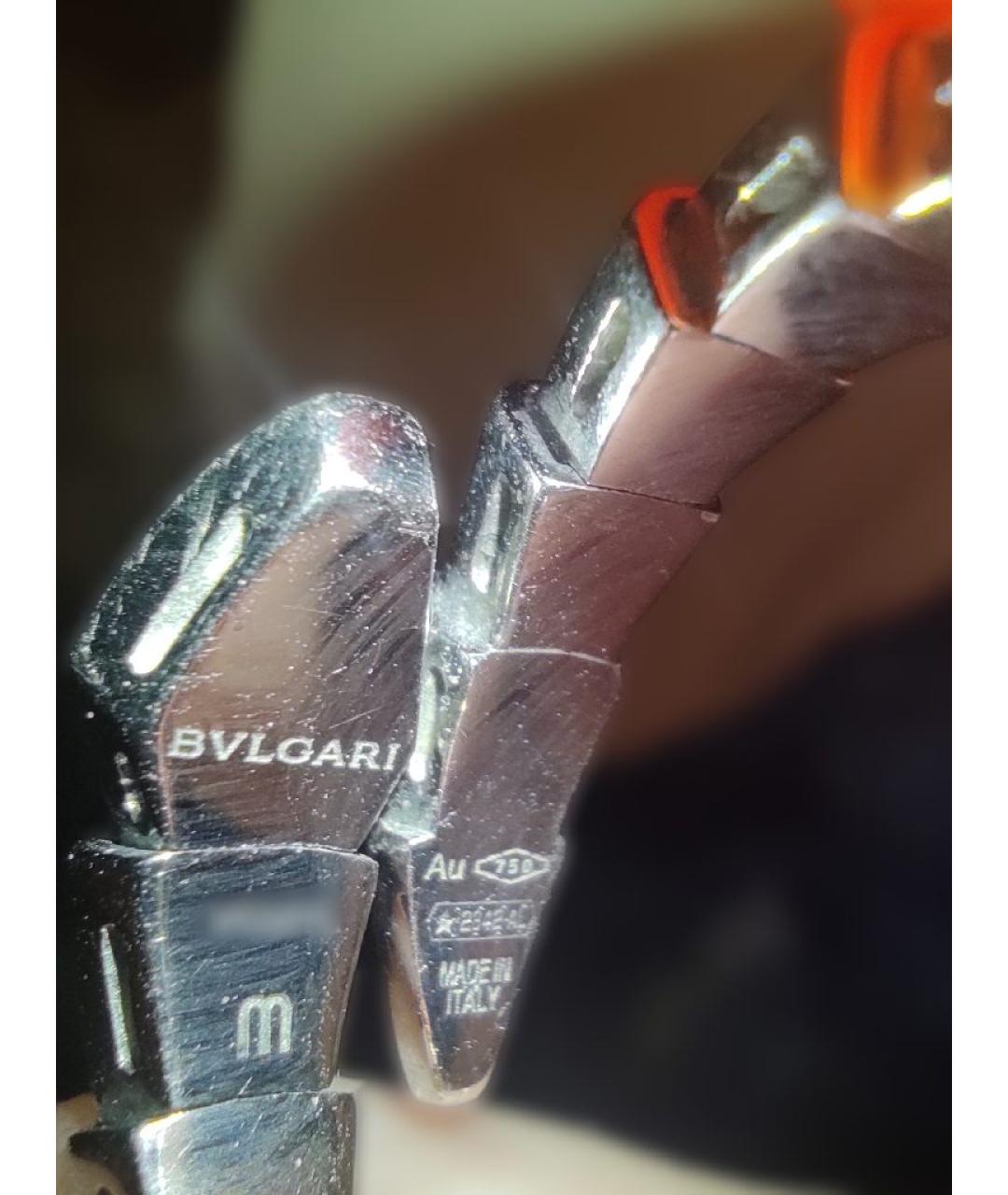 BVLGARI Кольцо из белого золота, фото 8