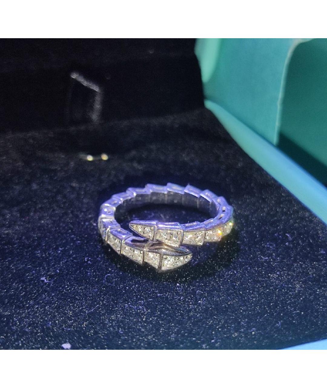 BVLGARI Кольцо из белого золота, фото 2