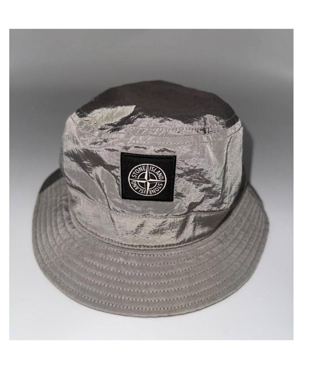 STONE ISLAND Серая панама, фото 5