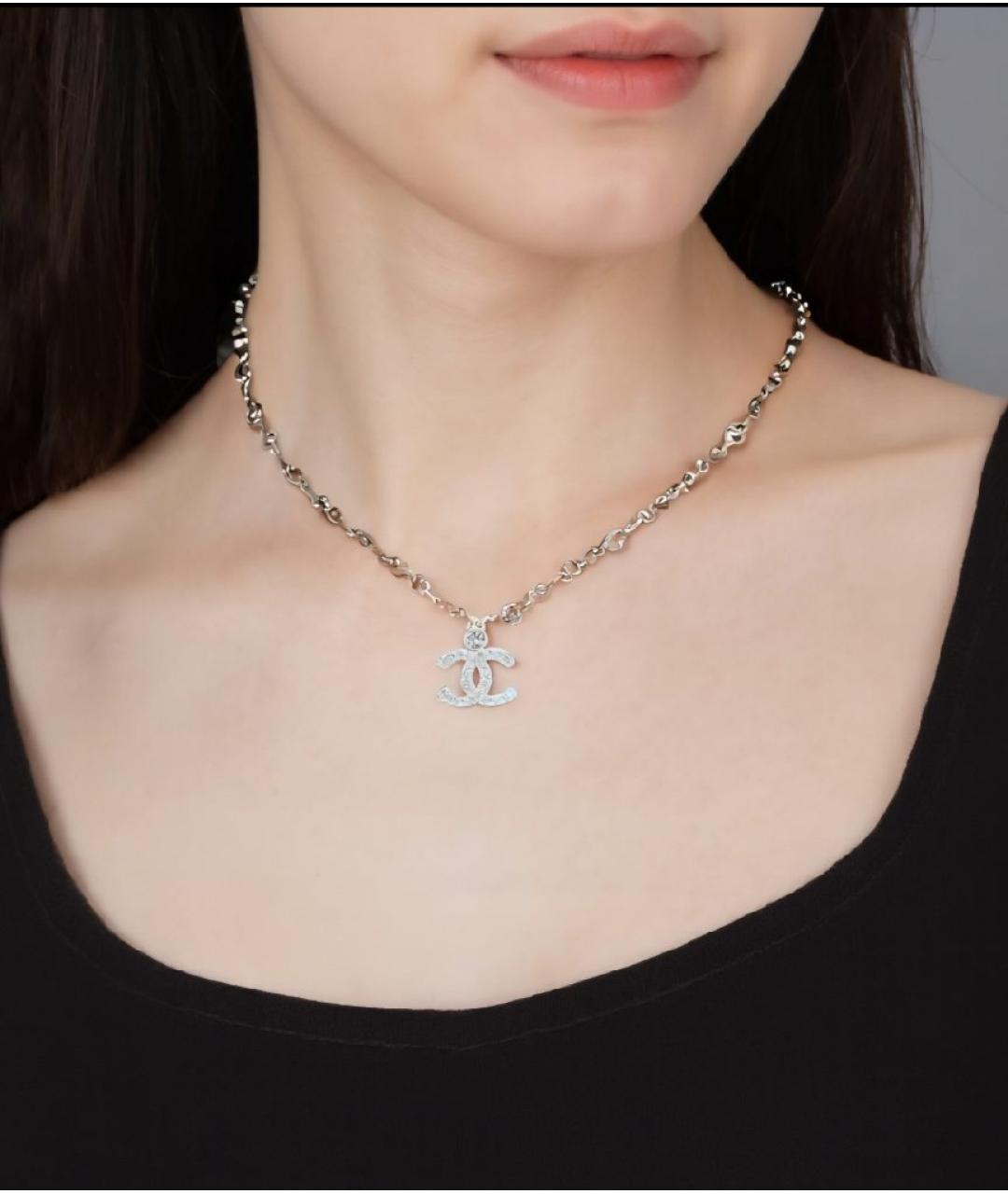CHANEL Серебряная подвеска, фото 4