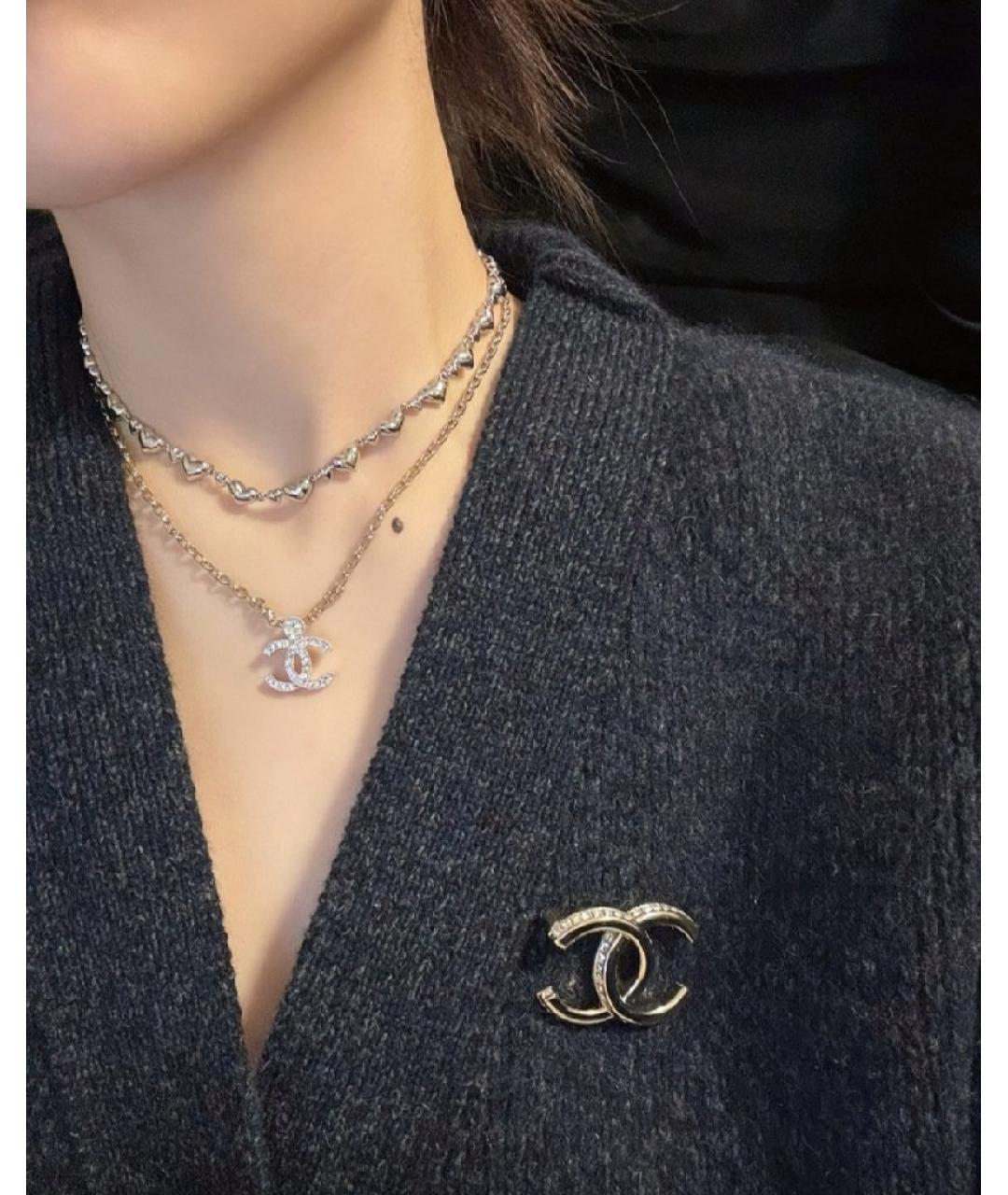 CHANEL Серебряная подвеска, фото 3