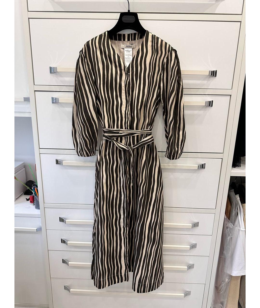 MAX MARA Мульти хлопковое повседневное платье, фото 6