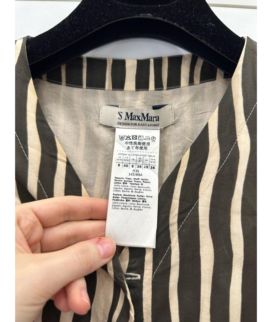MAX MARA Мульти хлопковое повседневное платье, фото 2