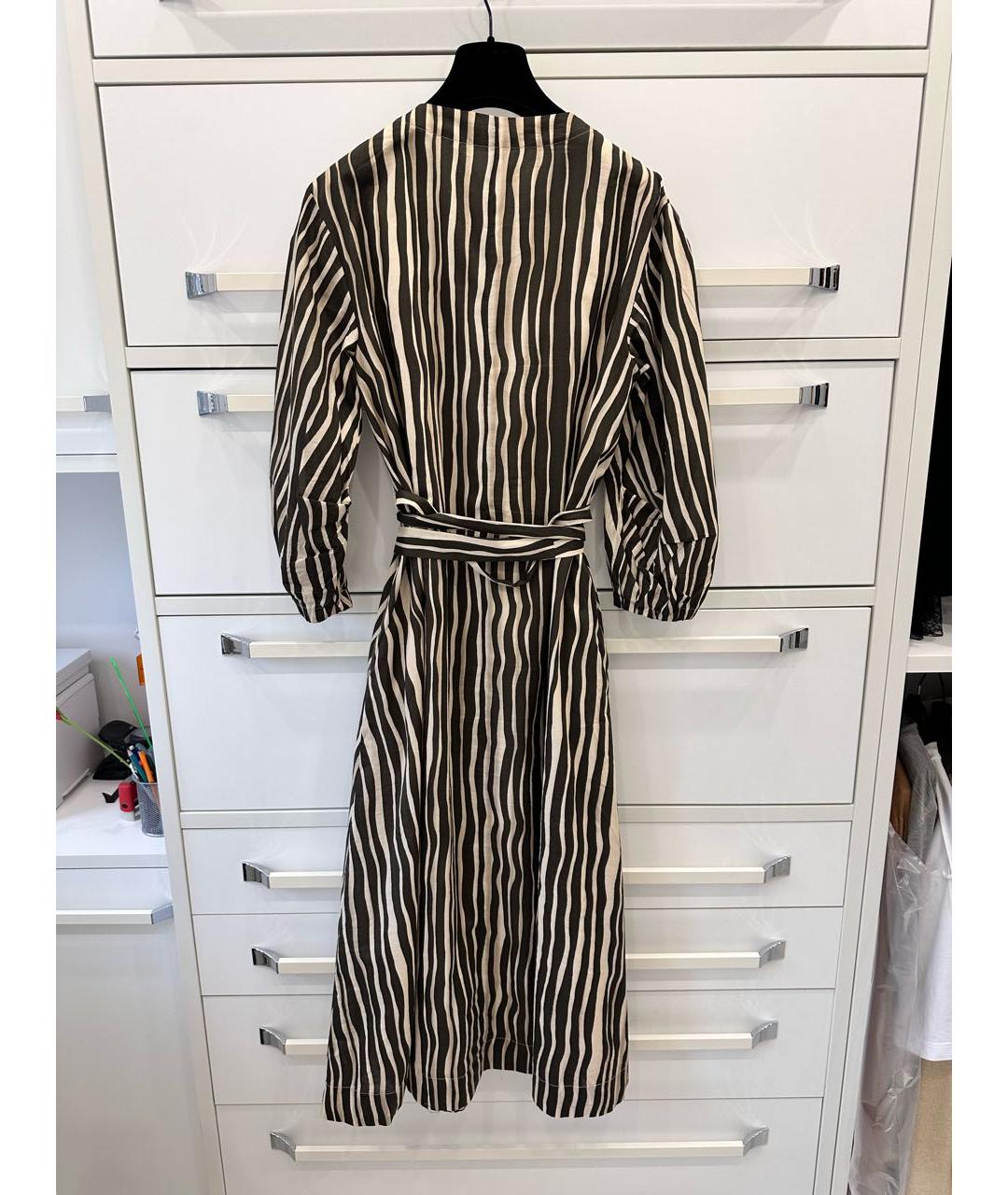 MAX MARA Мульти хлопковое повседневное платье, фото 5