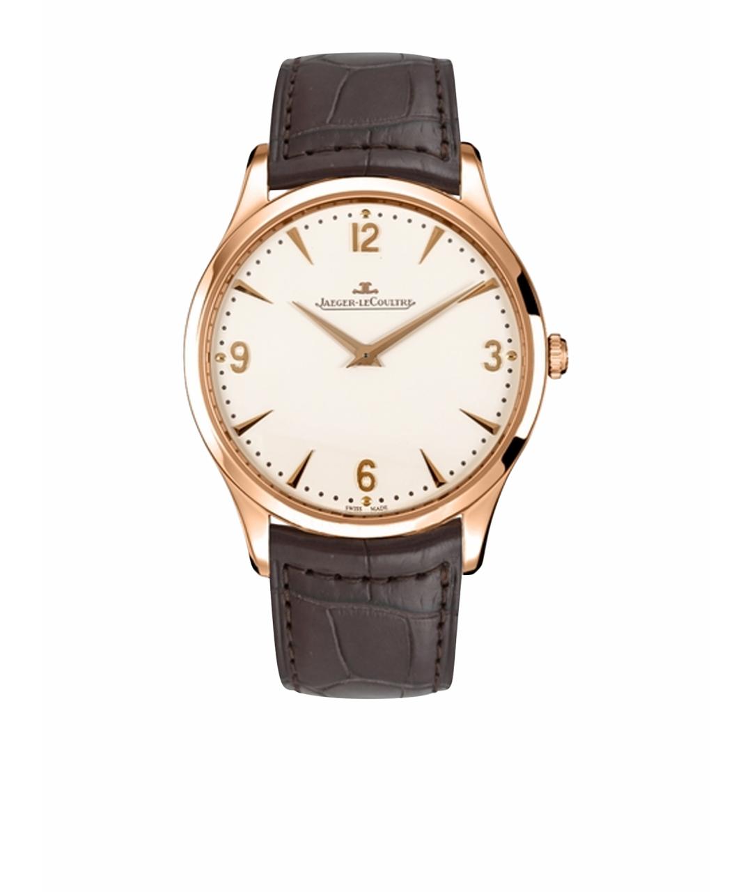 Jaeger LeCoultre Коричневые часы из розового золота, фото 1