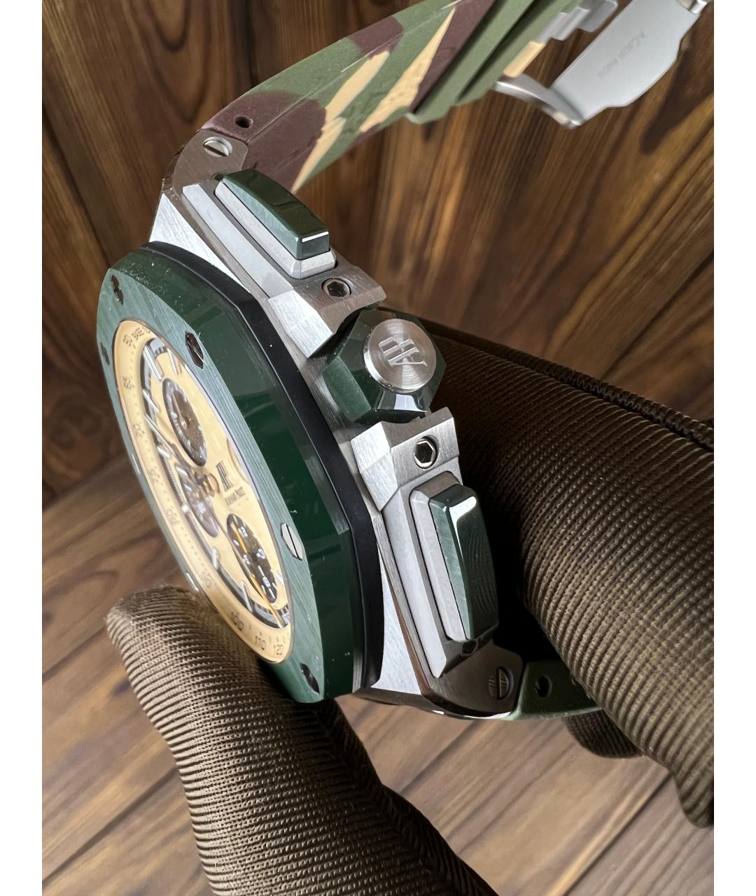Audemars Piguet Хаки керамические часы, фото 4