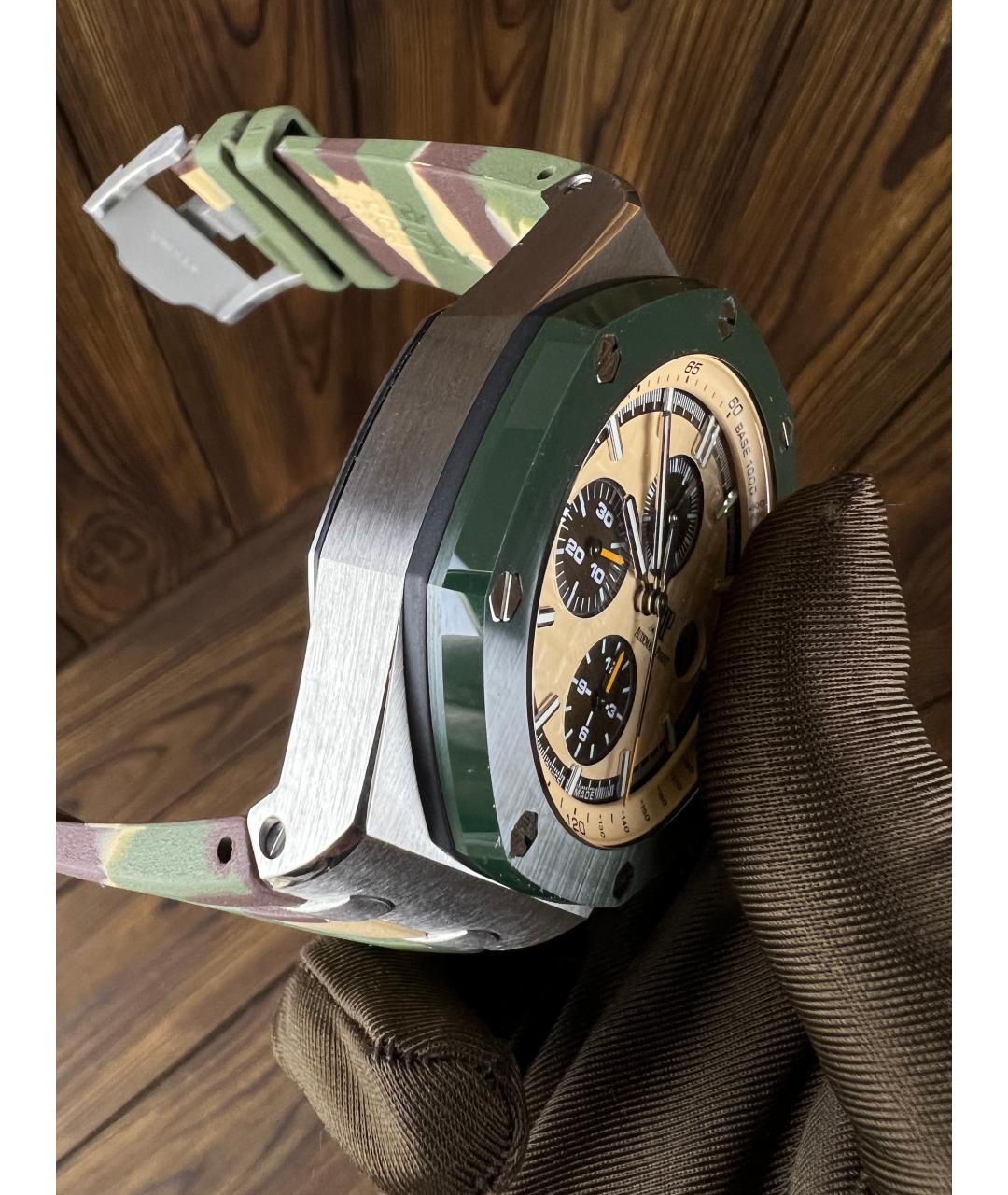 Audemars Piguet Хаки керамические часы, фото 5
