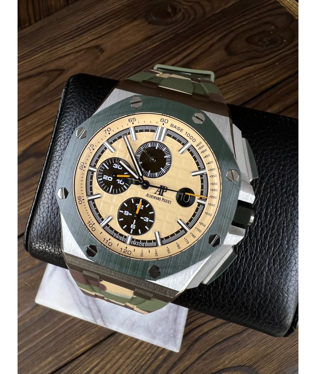Audemars Piguet Хаки керамические часы, фото 3
