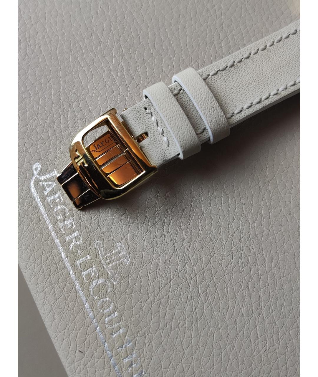 Jaeger LeCoultre Белые часы из желтого золота, фото 9