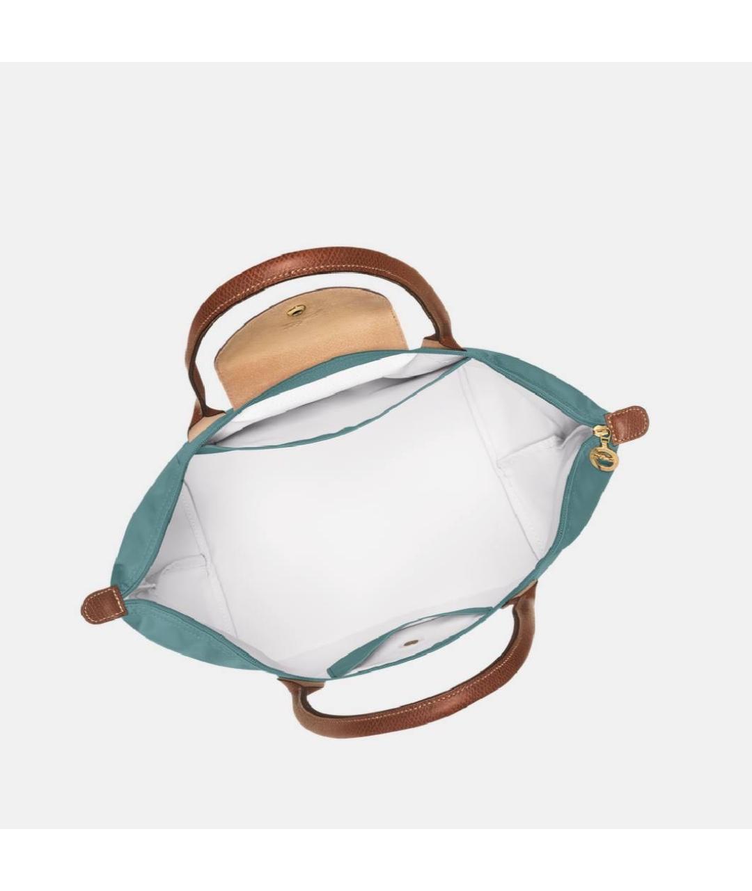 LONGCHAMP Зеленая сумка тоут, фото 4