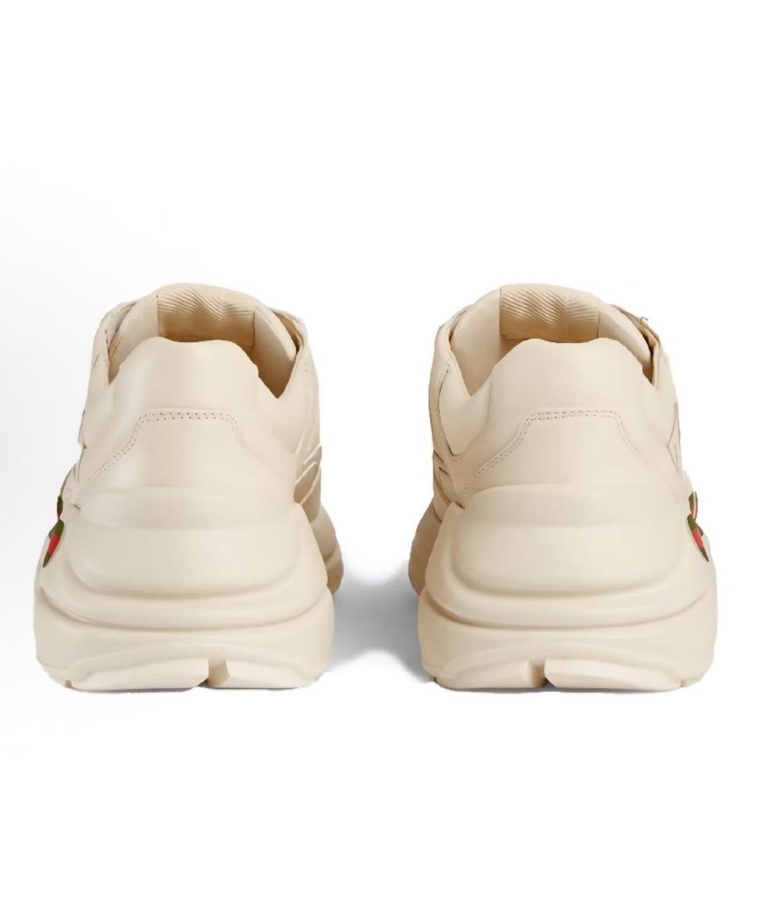 GUCCI Бежевые кроссовки, фото 3