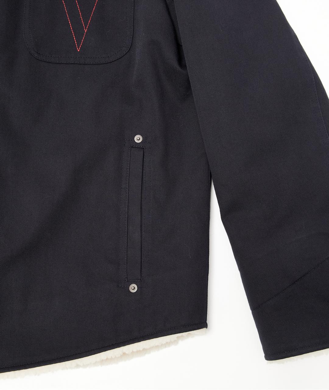 VALENTINO Черная полиэстеровая куртка, фото 4