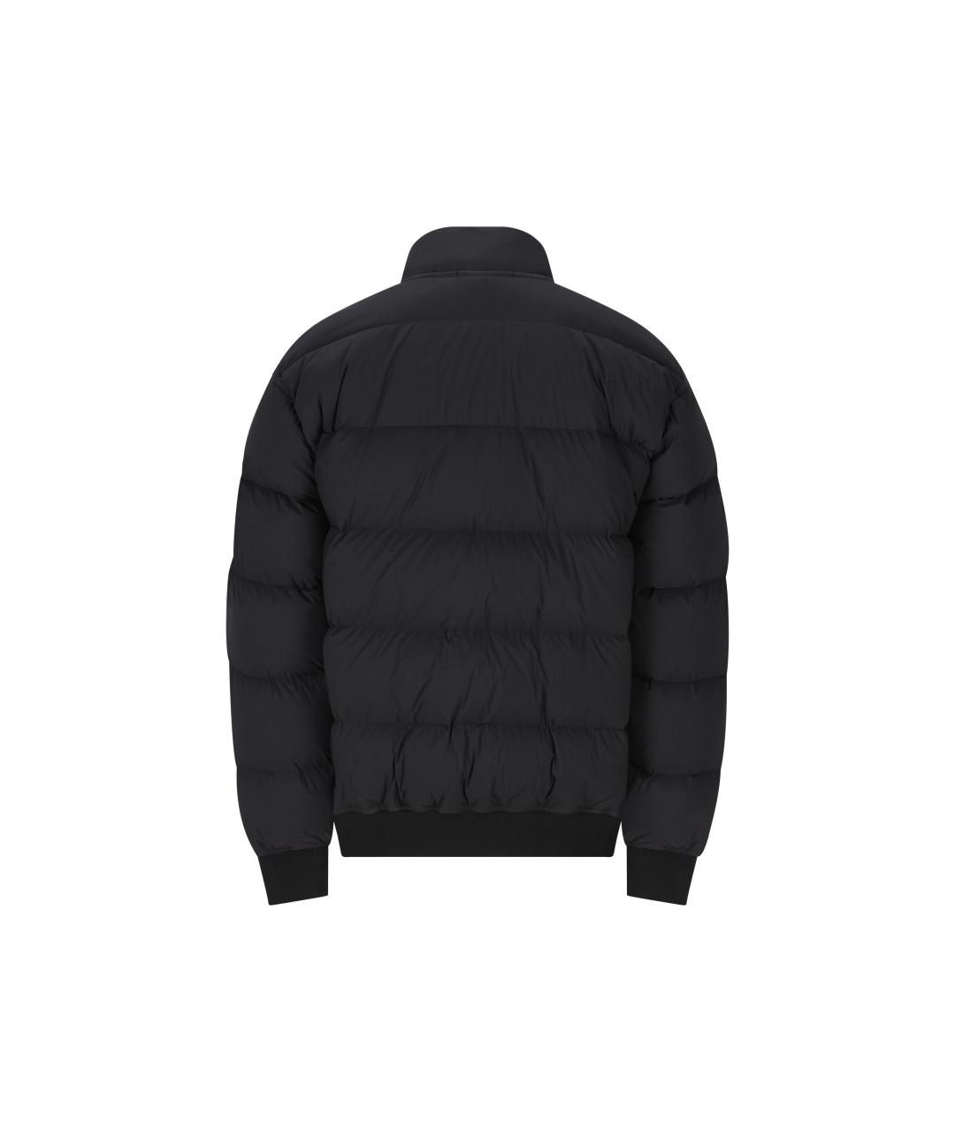 STONE ISLAND Черная полиамидовая куртка, фото 3