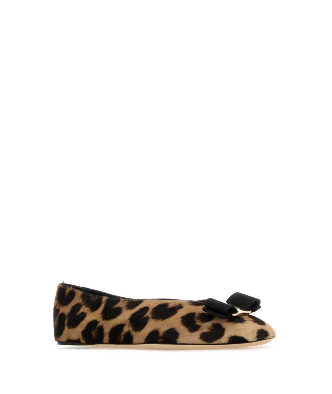 FERRAGAMO Коричневые балетки, фото 2