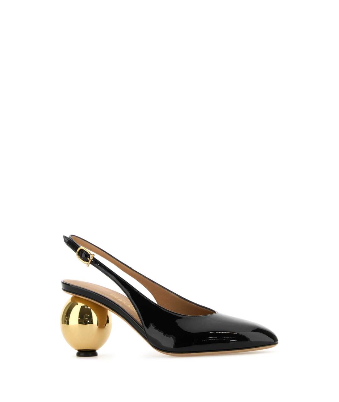FERRAGAMO Черные кожаные туфли, фото 2