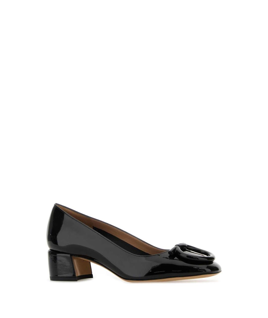 FERRAGAMO Черные кожаные туфли, фото 2
