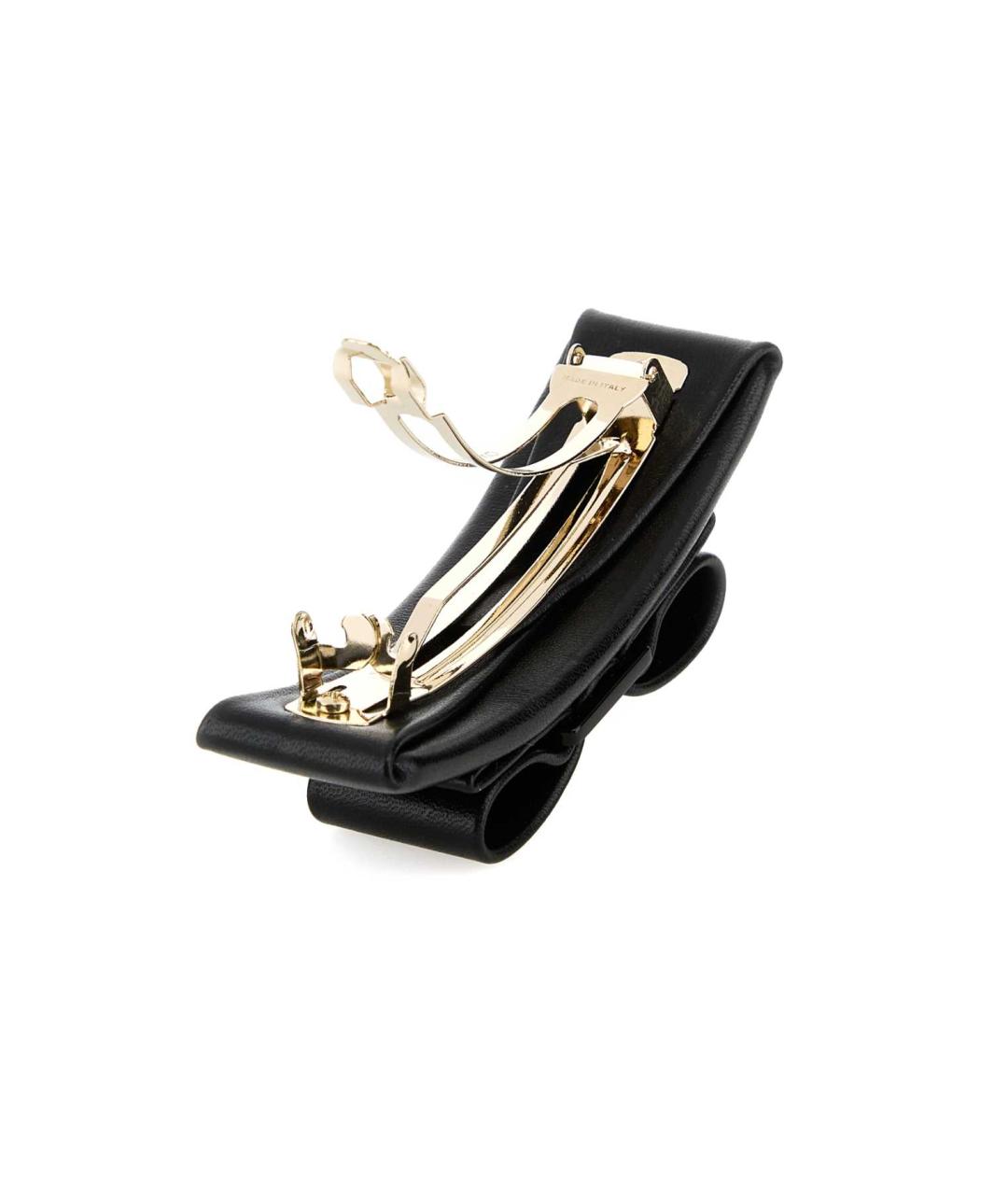 FERRAGAMO Черная заколка, фото 3