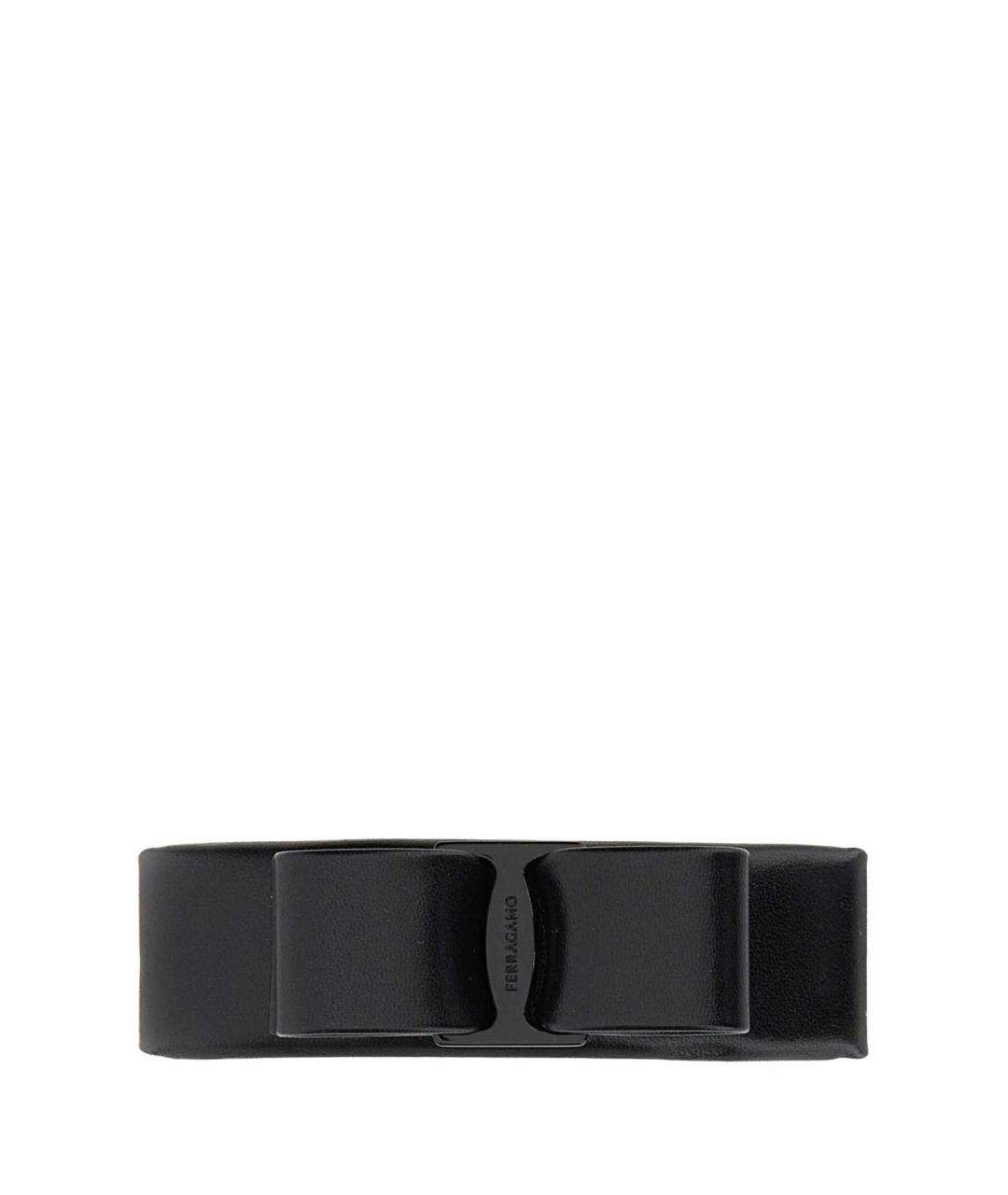 FERRAGAMO Черная заколка, фото 1