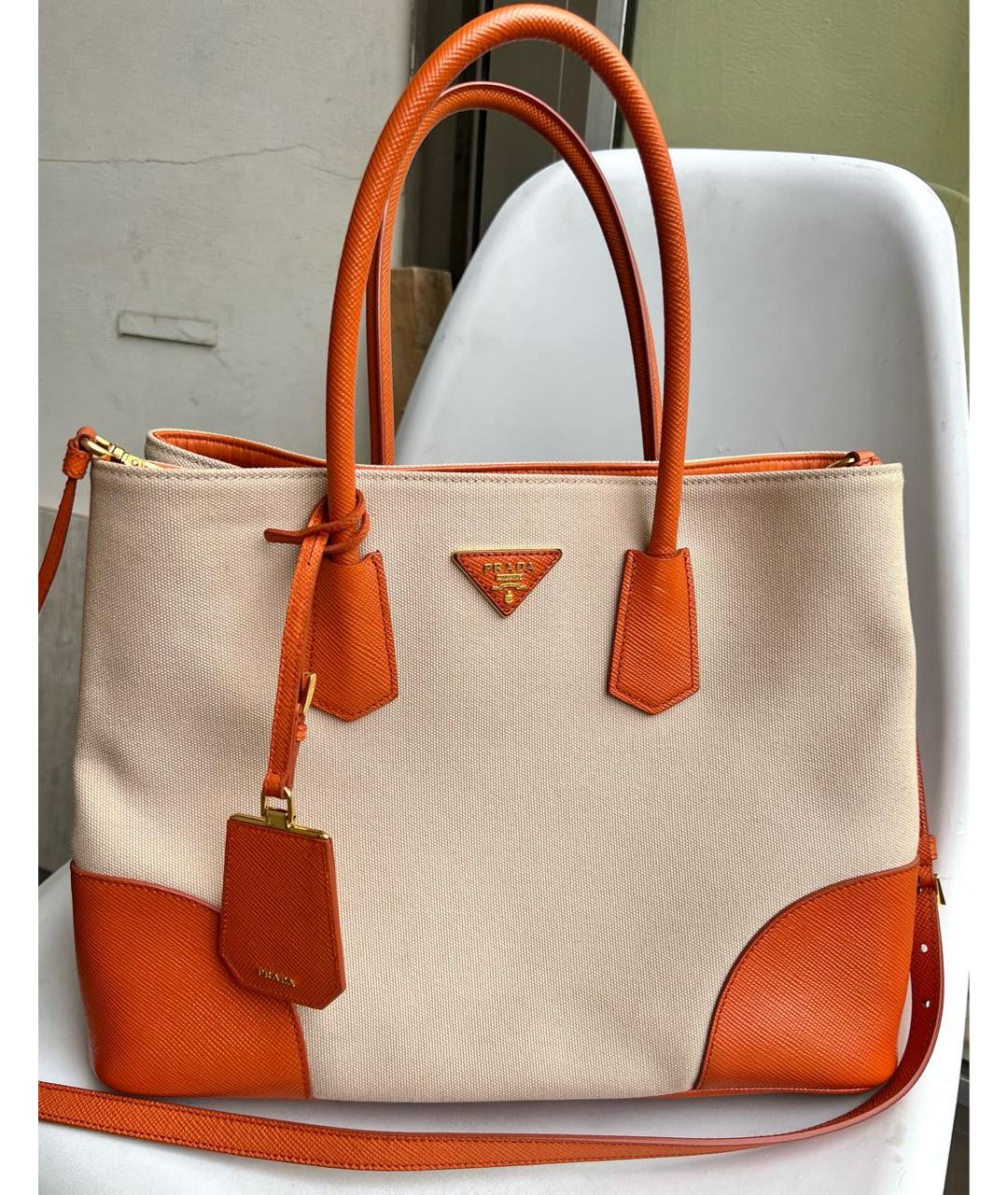 PRADA Мульти тканевая сумка тоут, фото 8