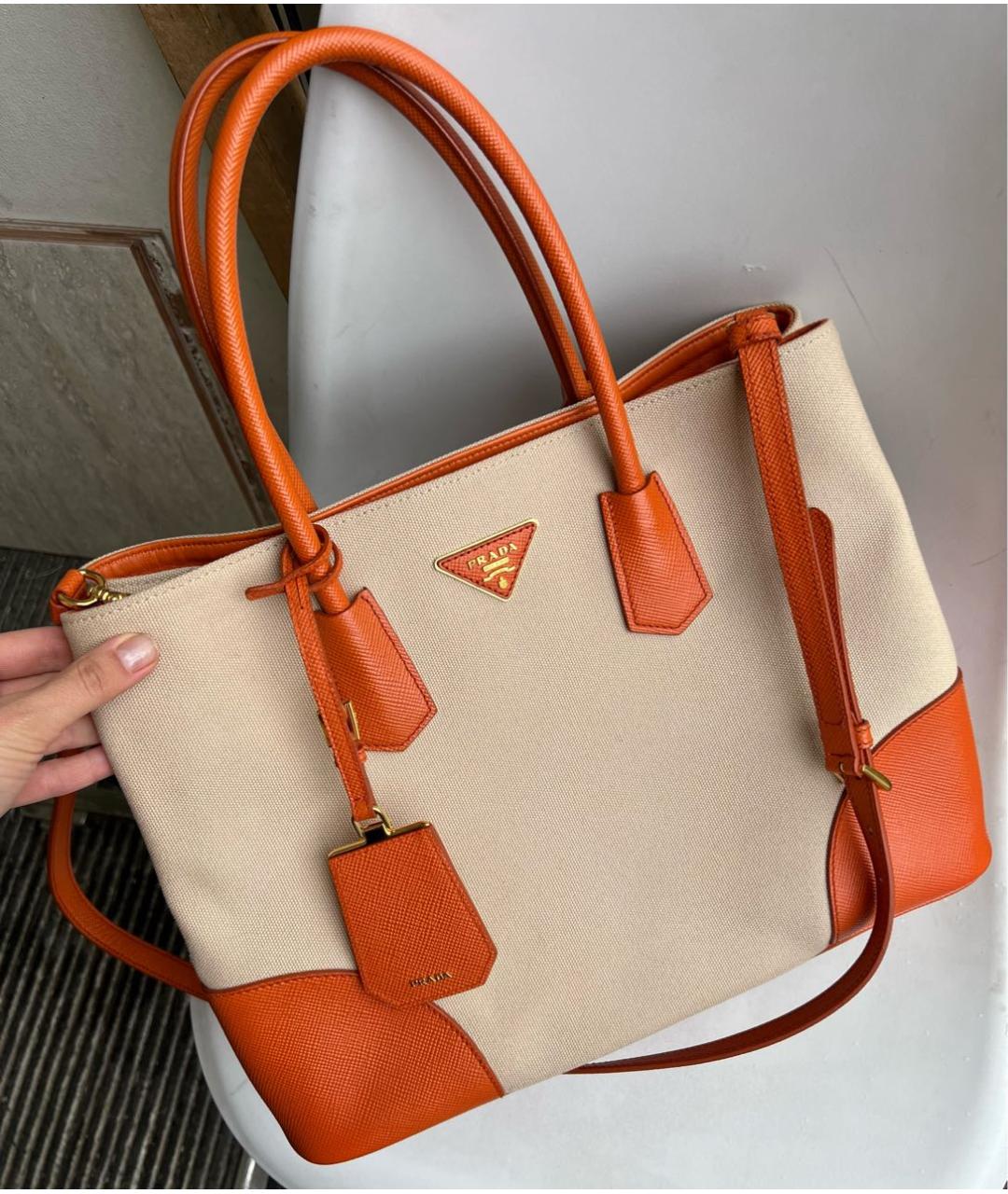 PRADA Мульти тканевая сумка тоут, фото 5