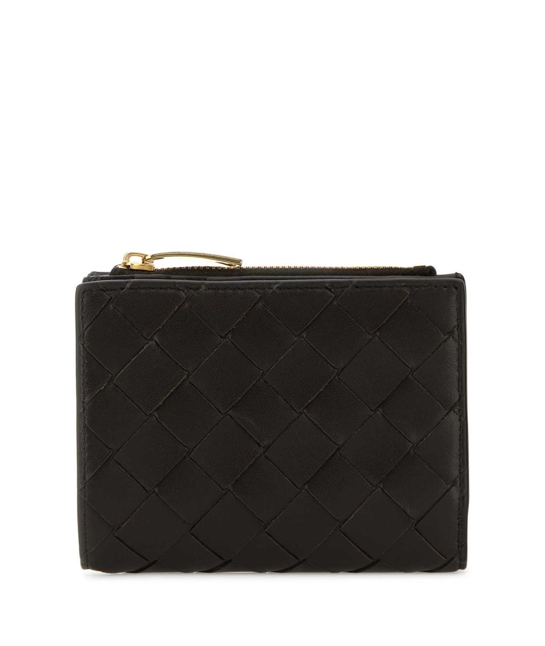 BOTTEGA VENETA Коричневый кожаный кошелек, фото 1
