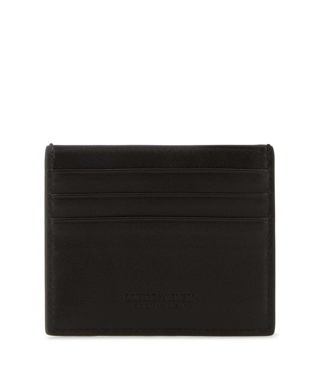 BOTTEGA VENETA Коричневый кожаный кардхолдер, фото 3
